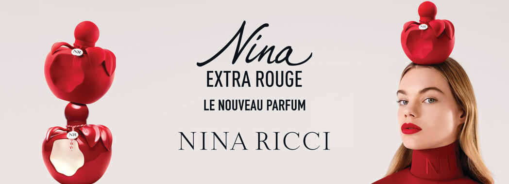 Bannière Espace Marque 1 Parfum Femme Nina Extra Rouge NINA RICCI sur Parfumerie Burdin